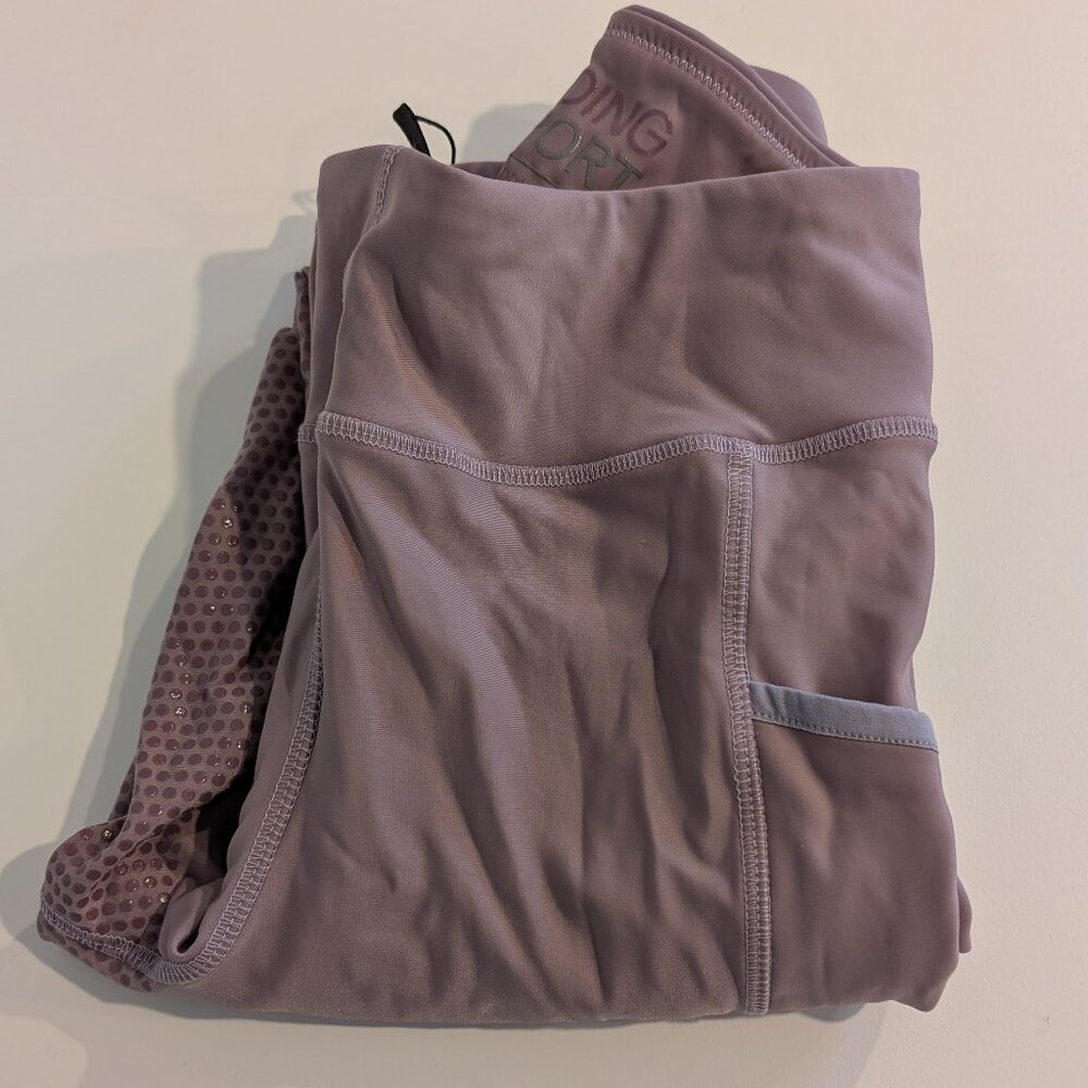 Riding Sport by Dover Lilac Full Seat Silicone Schooling Tights